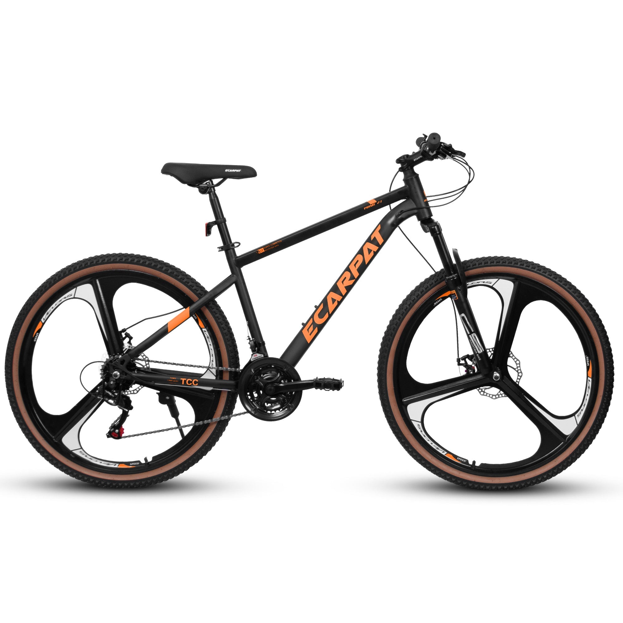 Ecarpat™ Racing Pro – 27.5" Hybrid MTB (21-Speed, Dual Disc,