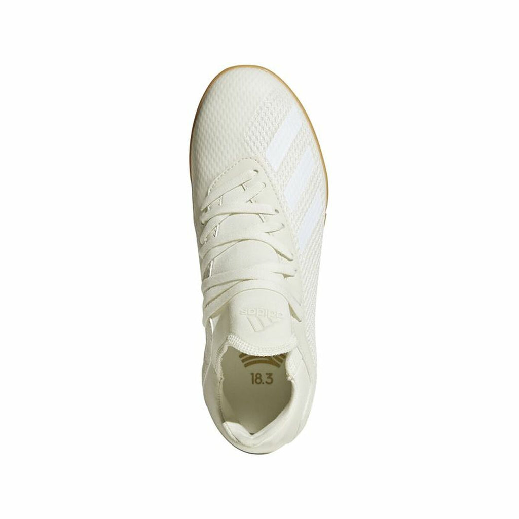 Indoor Football Shoes Adidas X Tango 18.3 White Boys