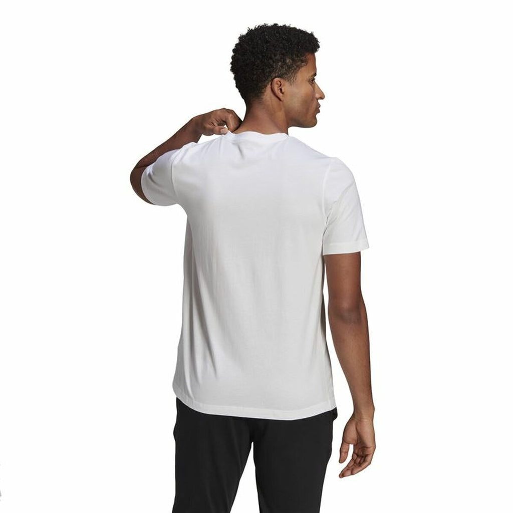 T-shirt Adidas Brushstroke Logo White