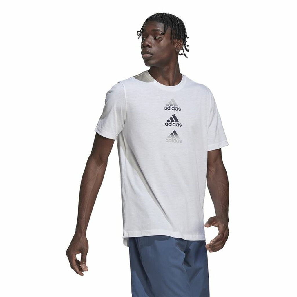 Men’s Short Sleeve T-Shirt Adidas Designed To Move Logo