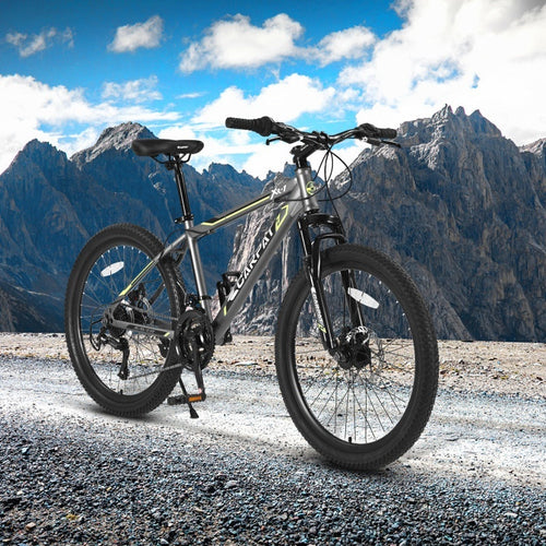 Carpat Kids City-Cruizer – 24" Mountain Bike with 21-Speed Shimano &