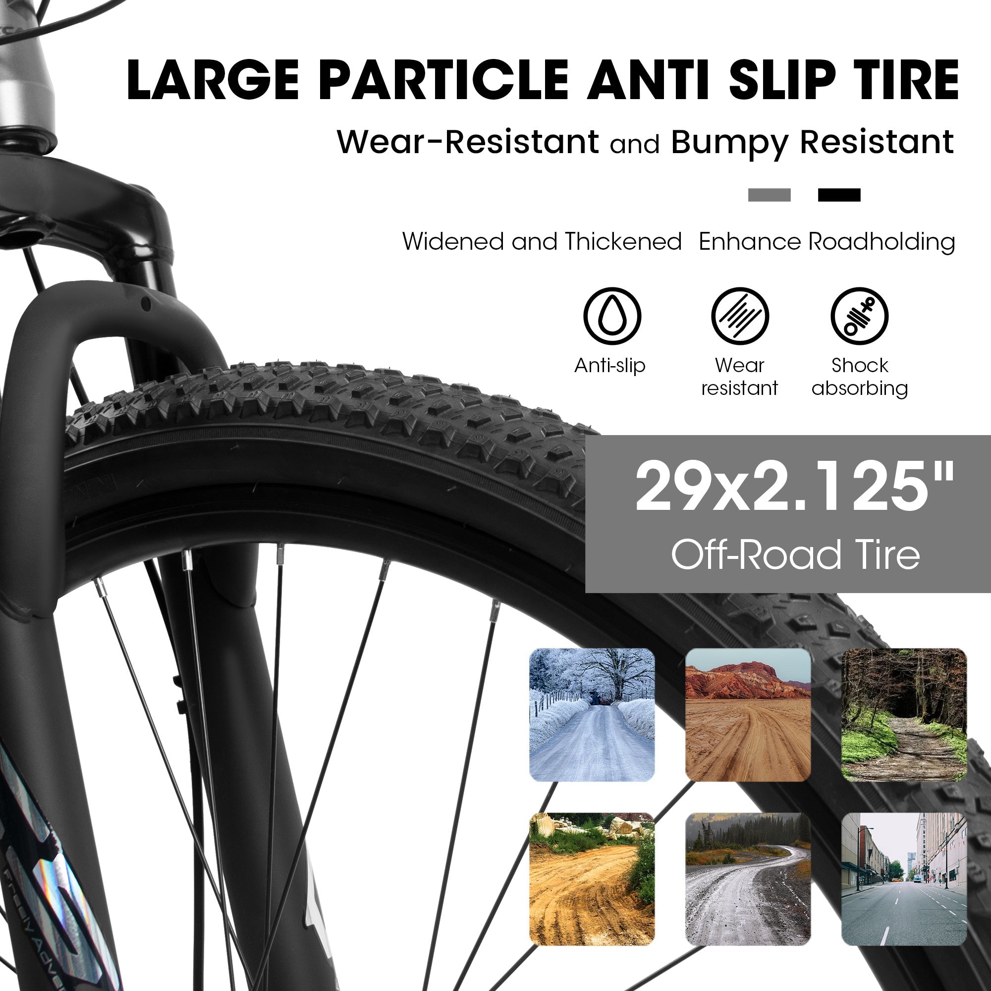 Ecarpat™ City-Cruizer – 29" Pro-Series Mountain Bike (21-Speed)