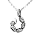 Scorpion Tail Necklace with Swarovski Crystal