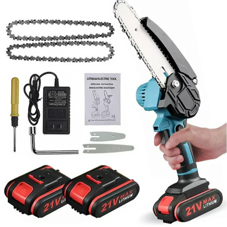 Wireless lithium electric saw, handheld mini electric saw,