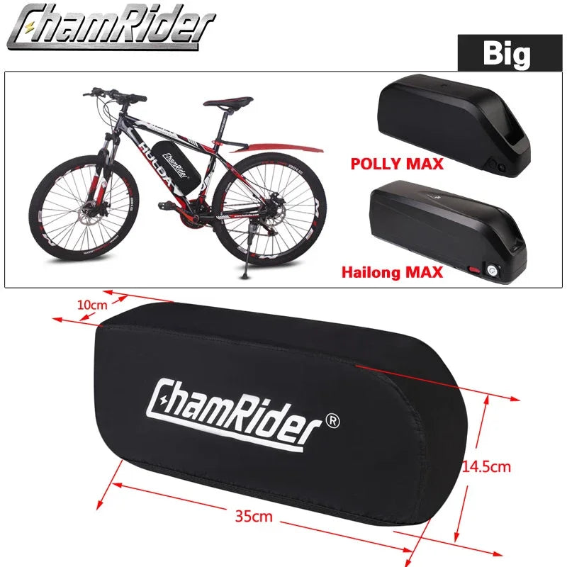 WaterProof cover for Ebike Battery Dust-Proof Anti-mud Cover Bag for