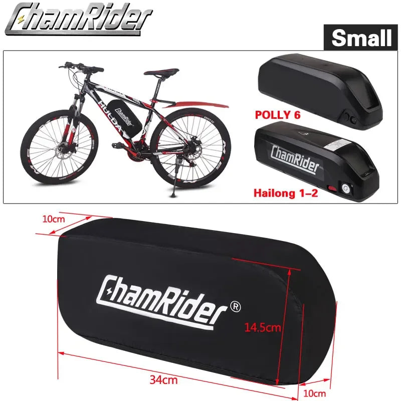 WaterProof cover for Ebike Battery Dust-Proof Anti-mud Cover Bag for