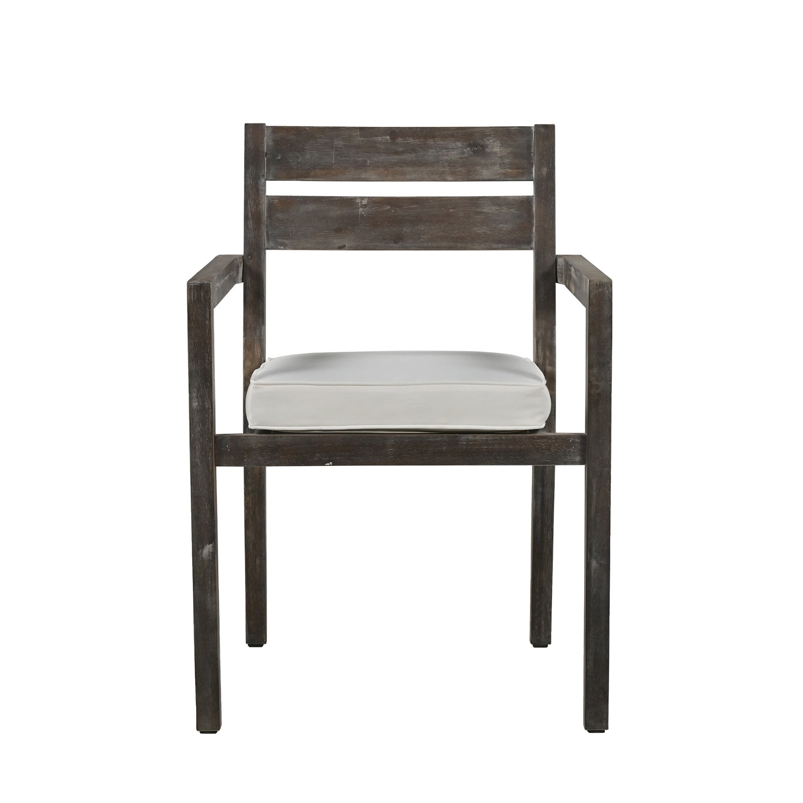 LuneluX_Home - Premium Hardwood Style Outdoor Dining Set Grey